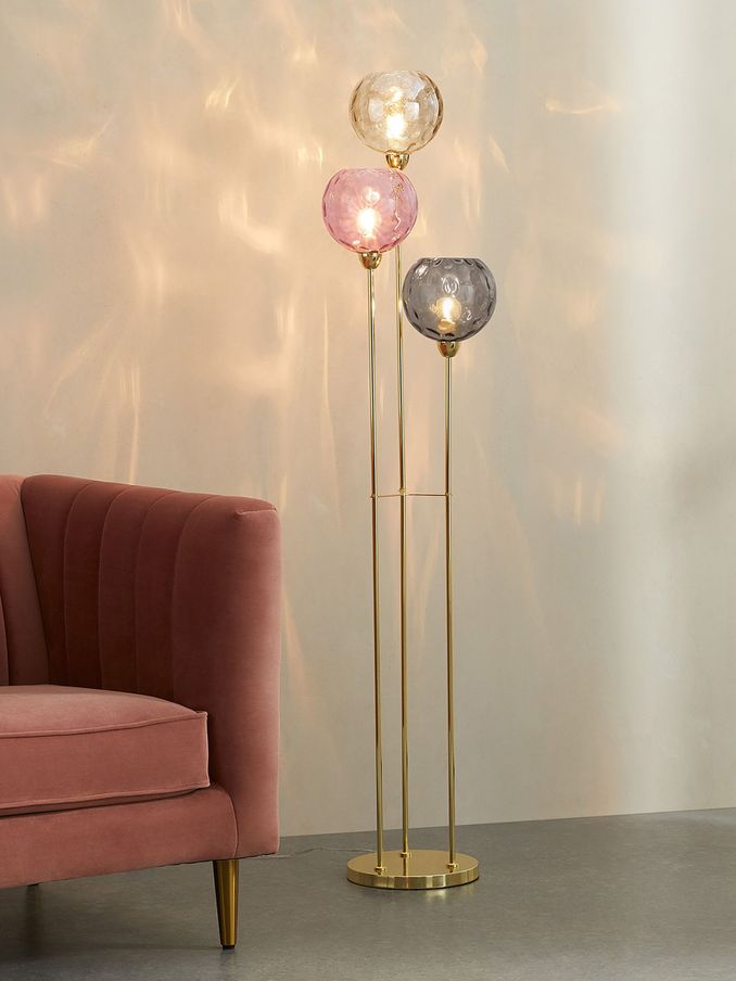 Ilaria Floor Lamp in Pink (N96004) | £249