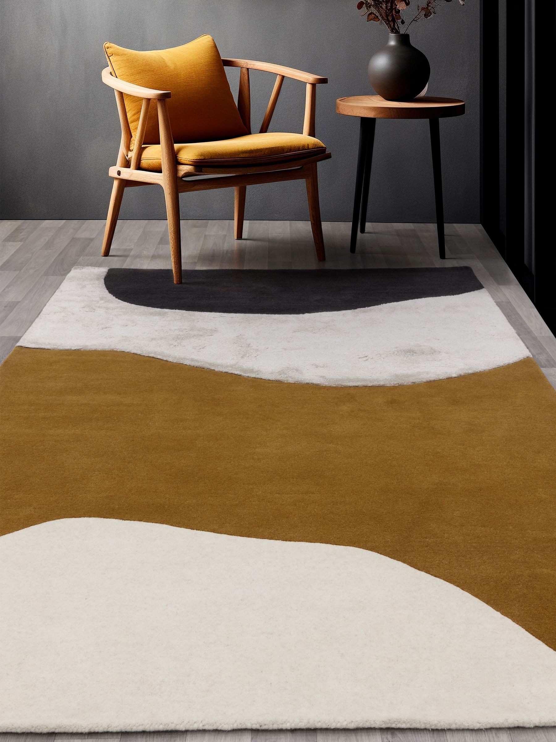 Asiatic Rugs Ochre Matrix Signature Rug (N97063) | £299 - £889