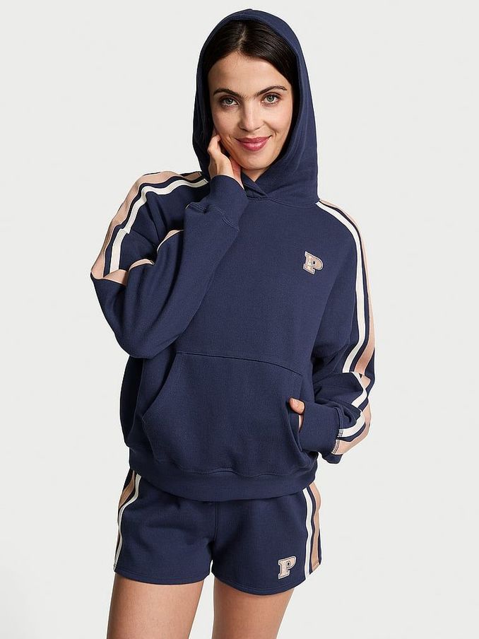 Midnight Navy Blue Pullover Fleece Hoodie (N97550) | £24