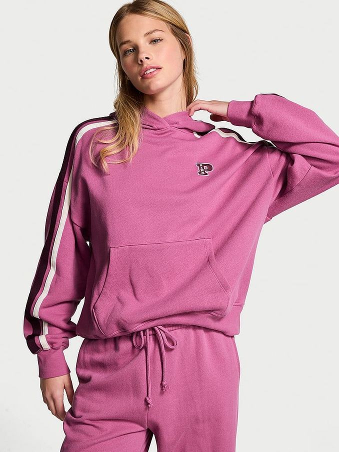 Pink Violet Pullover Fleece Hoodie (N97551) | £24