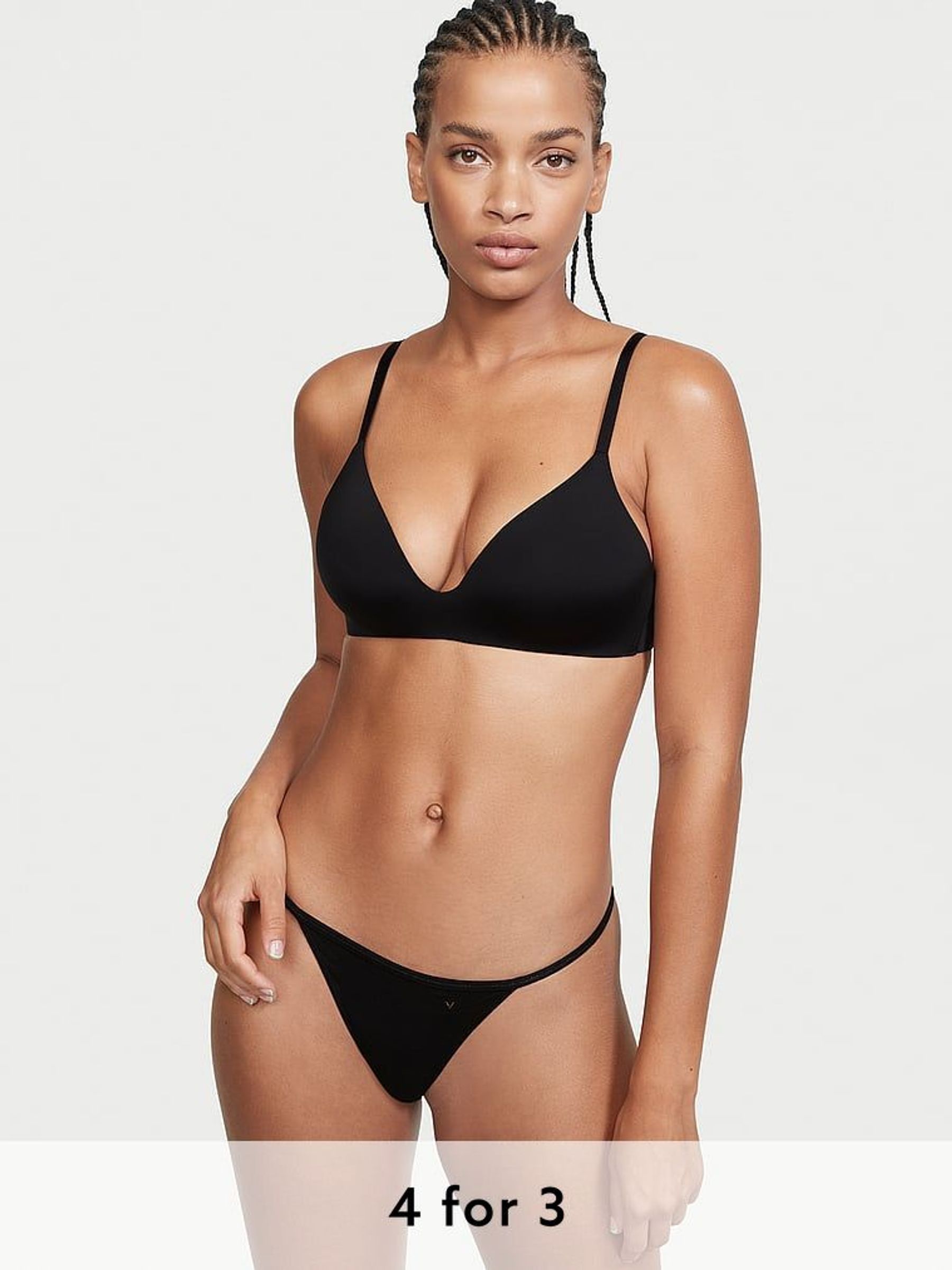 Black G String Knickers (P25129) | £9