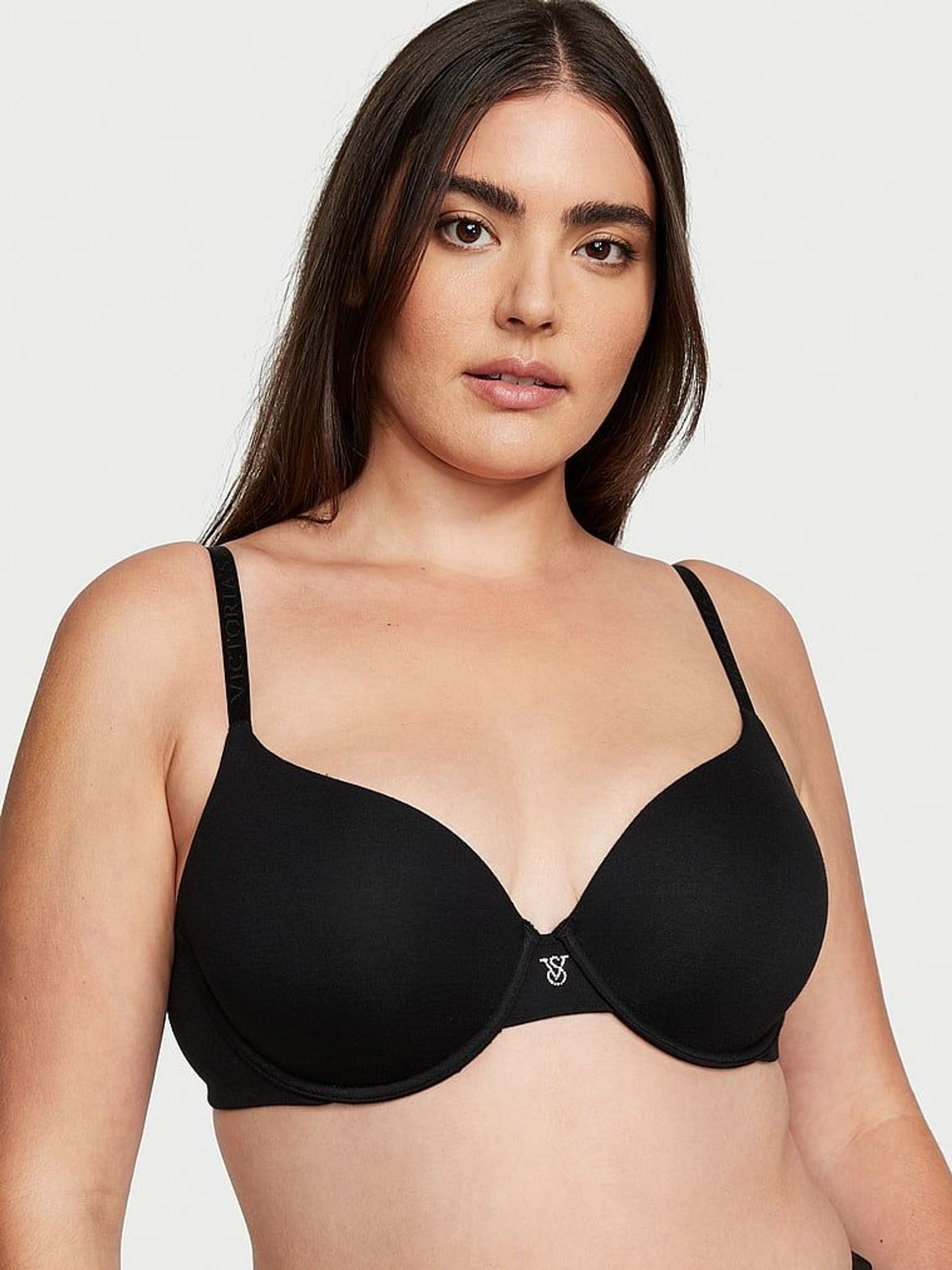 Black Demi Lightly Lined Bra (P29105) | £35