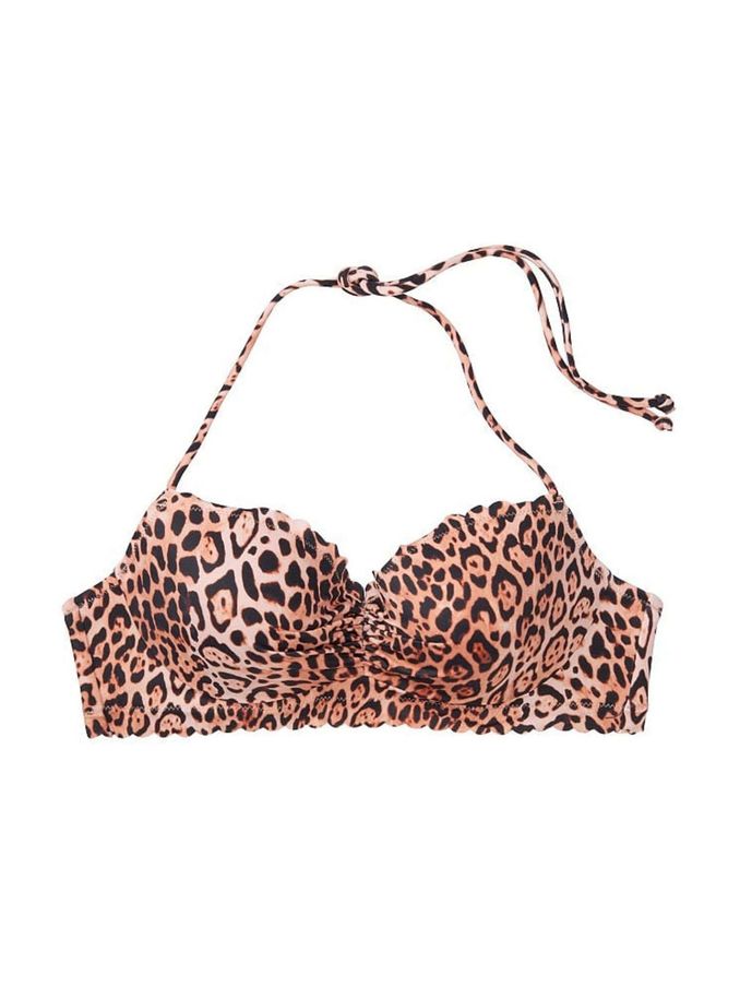 Natural Leopard The Getaway Halterneck Top (P29246) | £15