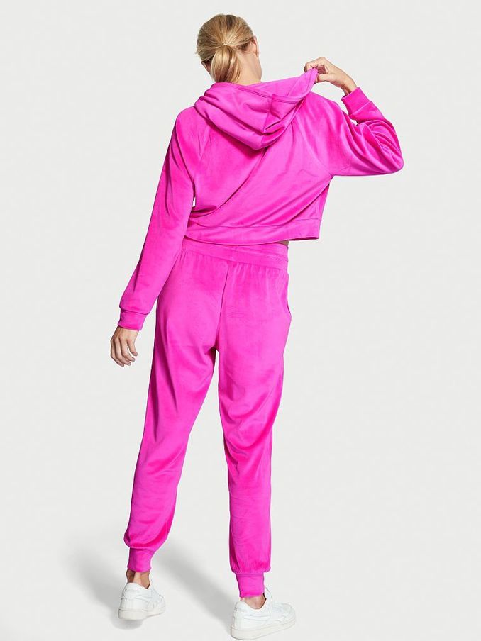 Bali Orchid Graphic Velour Frontzip Hoodie (P40849) | £20