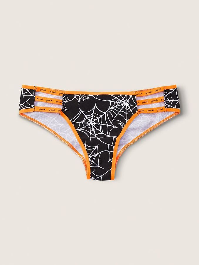 Halloween Cotton Strappy Logo Cheeky Knickers (P41299) | £3