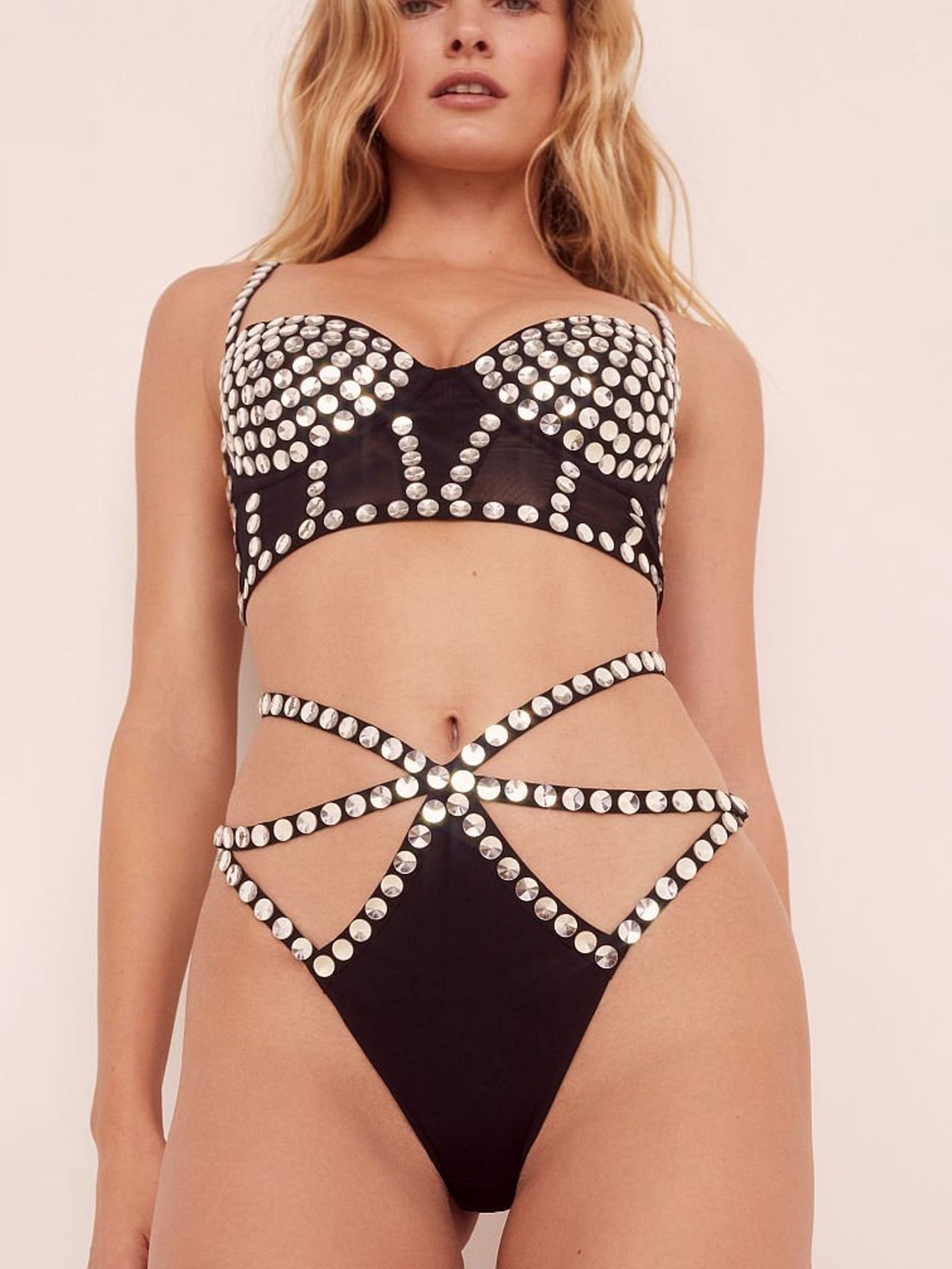 Black Jackpot Highwaist Panty (P42116) | £6