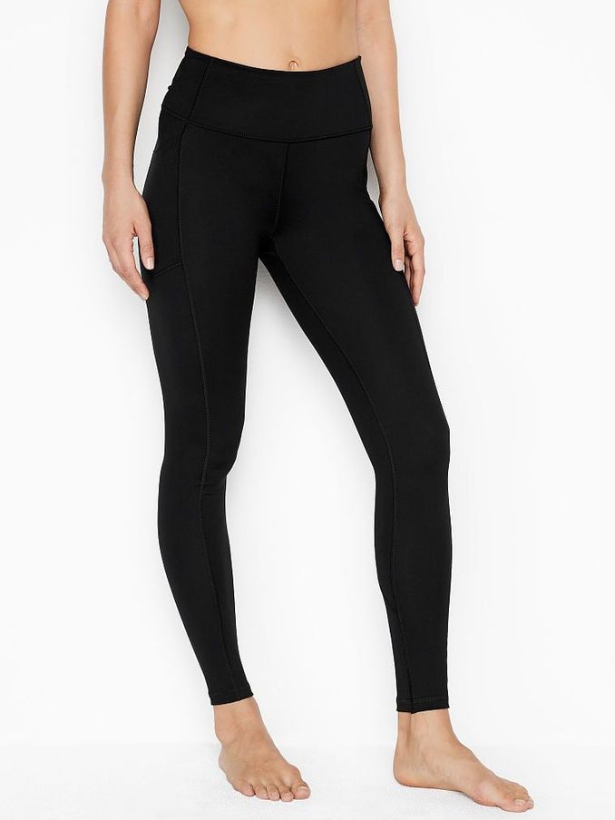 Black Regular High Waist Legging (P42414) | £14