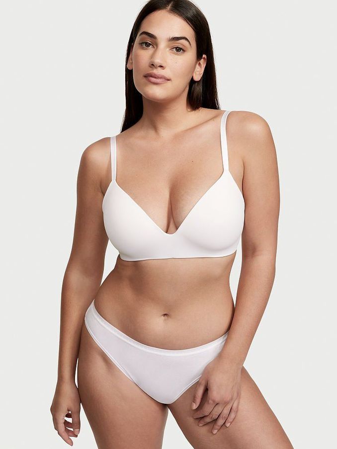 White Cotton Bikini Knickers (P54654) | £4