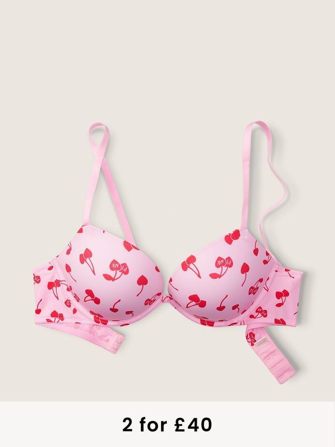Pink Wear Everywhere Super PushUp Bra (P54666) | £10