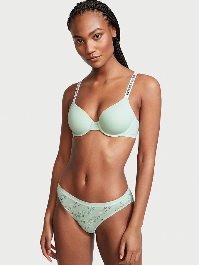 Heaven Logo Butterfly Stretch Cotton Bikini Knickers (P55321) | £3