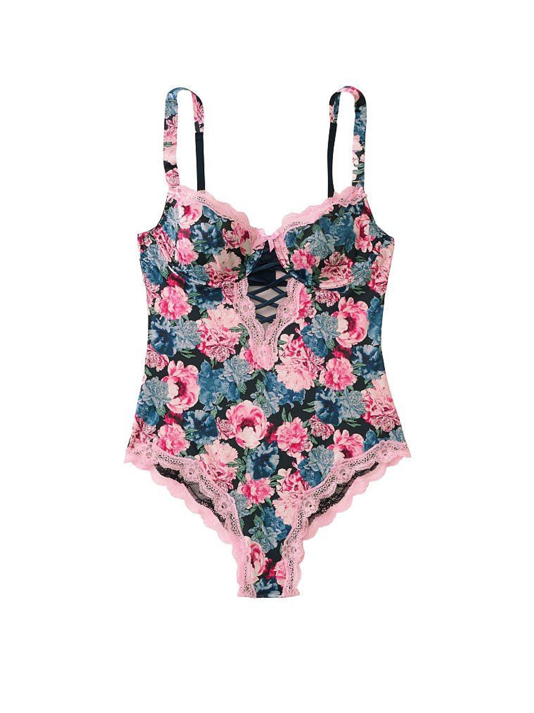 Bloom Print Second Skin Teddy (P55385) | £24