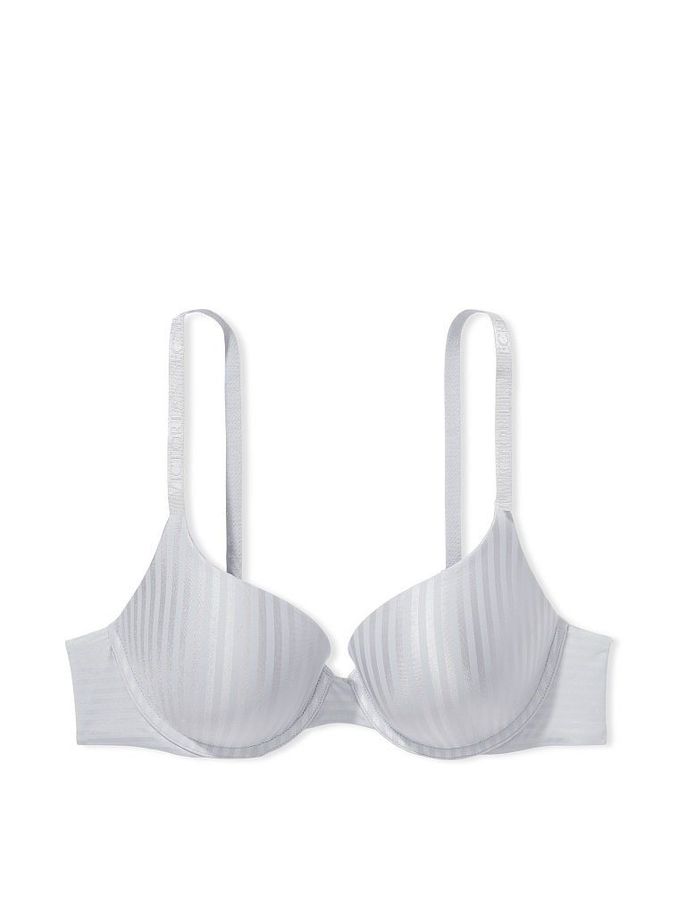 Flint Grey Smooth Full Cup Push Up T-Shirt Bra (P55393) | £10