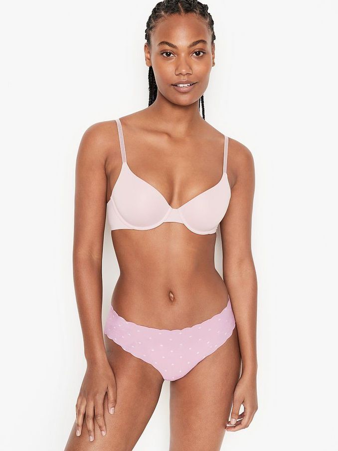 Pastel Lavender Dot No show Hipster Panty (P55501) | £6