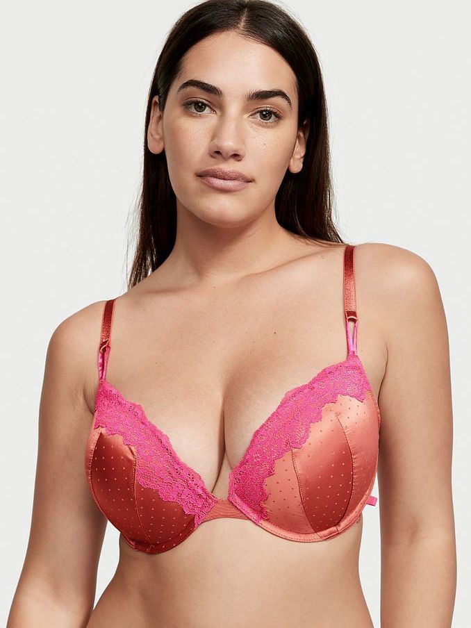 Canyon Rose Sexy Tee Lace Trim PushUp Bra (P62622) | £16