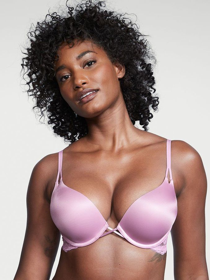 Light Lilac Purple Add 2 Cups Smooth Push Up Bra (P64828) | £15