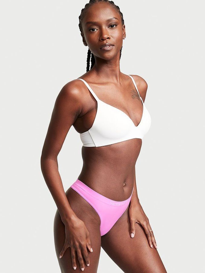 Berry Gelato Pink Smooth Seamless Thong Panty (P65263) | £5
