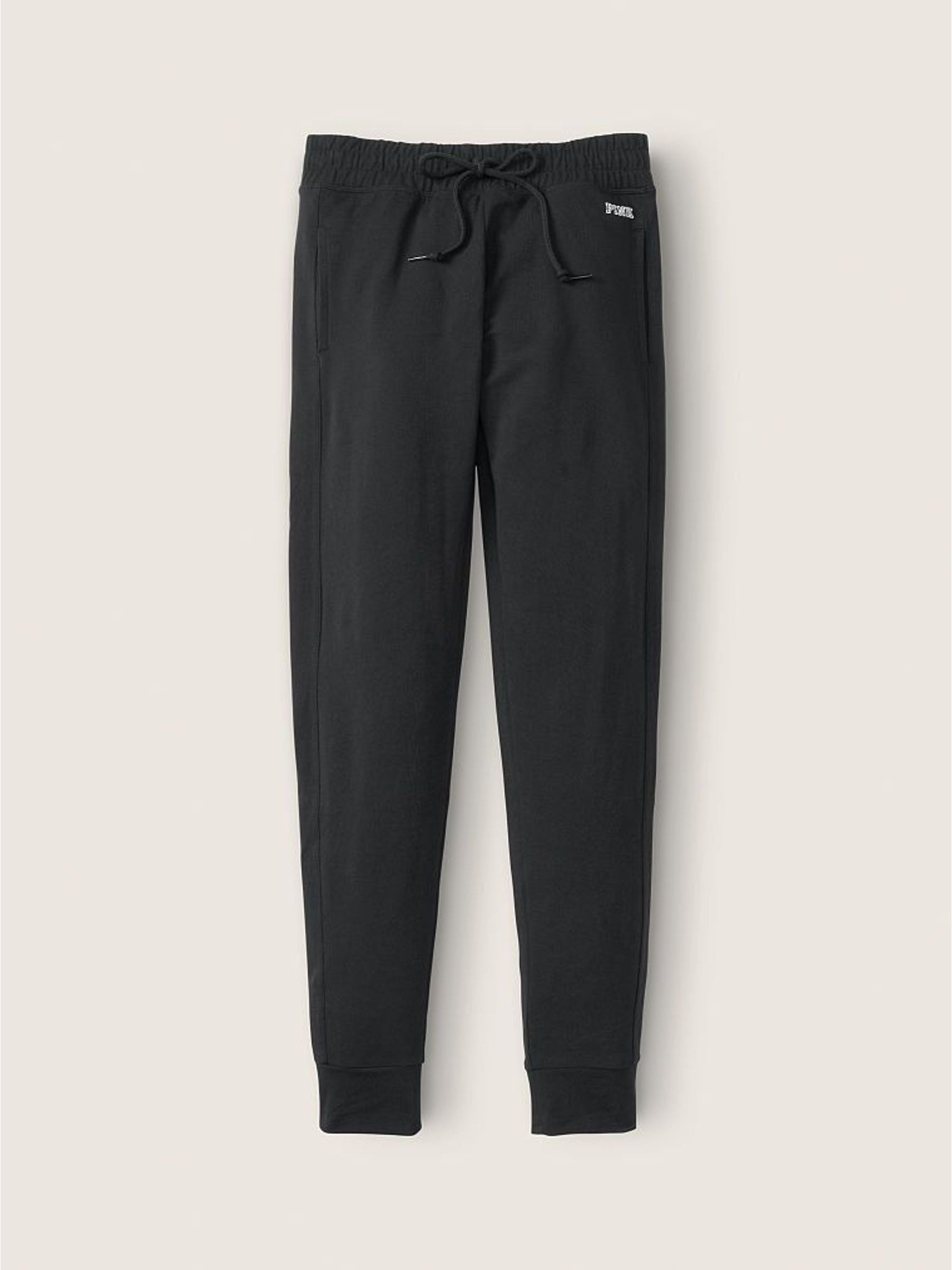 Pure Black Fleece Full Length Jogger (P69402) | £14