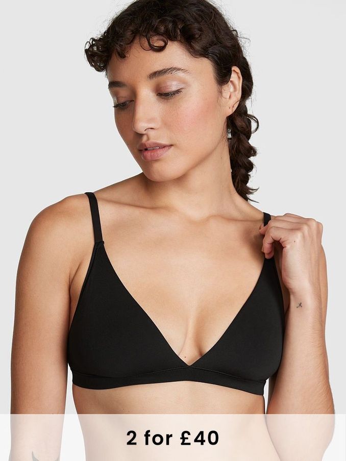 Black Triangle Bralette (P72971) | £25