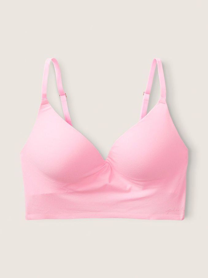Daisy Pink Smooth Non Wired Push Up Bralette (P74639) | £8