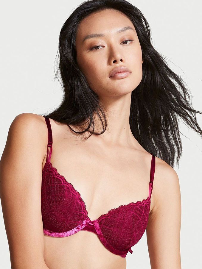 Claret Red Smooth Lightly Lined T-Shirt Bra (P76960) | £16