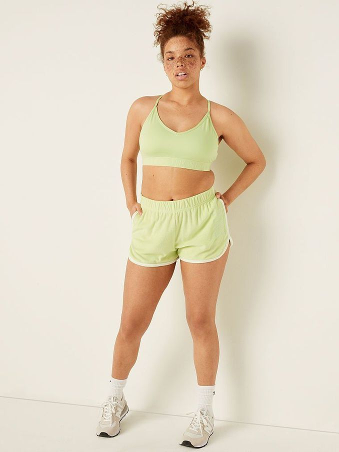 Icy Lime Green Lightly Lined Low Impact Sports Bra (P77040) | £10