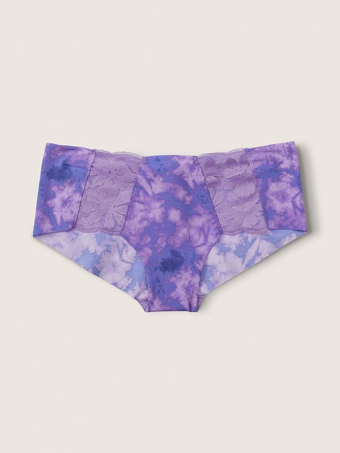 Tie Dye Chalk Violet Purple No Show Hipster Knickers (P77440) | £3