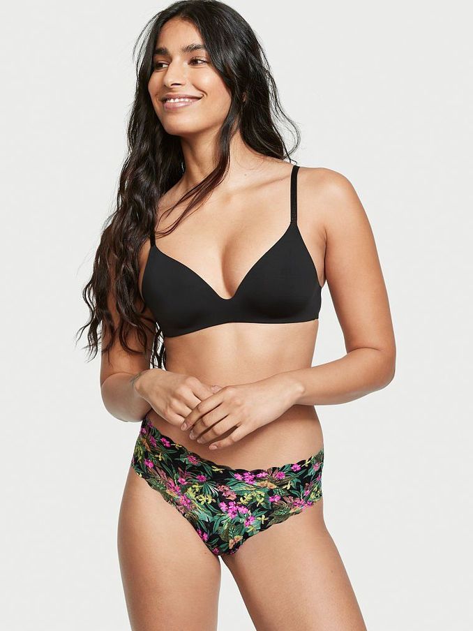 Lush Palm Black NoShow Cheeky Knickers (P81051) | £3