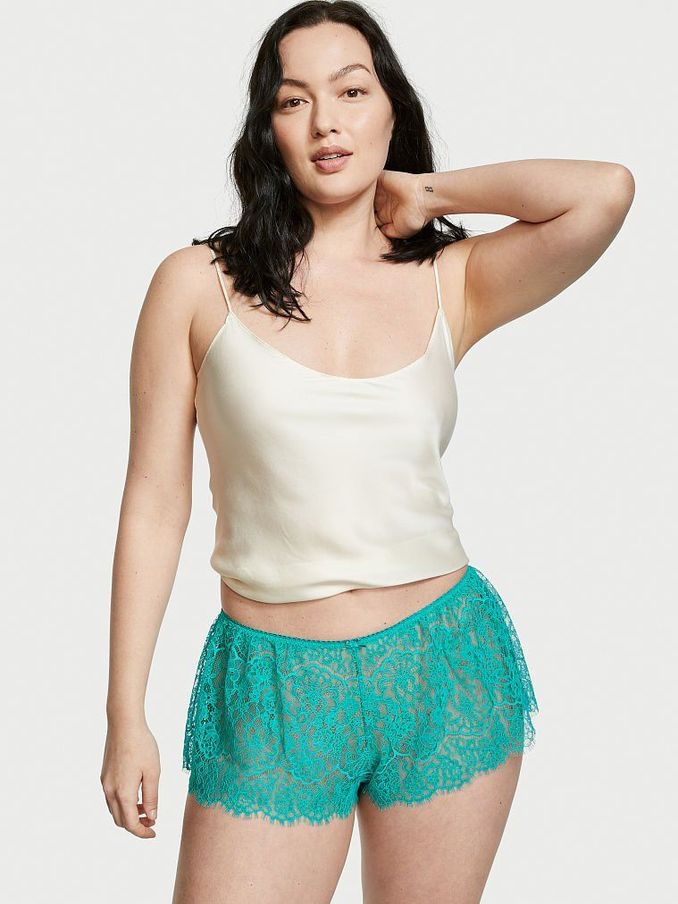 Capri Sea Floral Lace Short Knickers (P81172) | £5