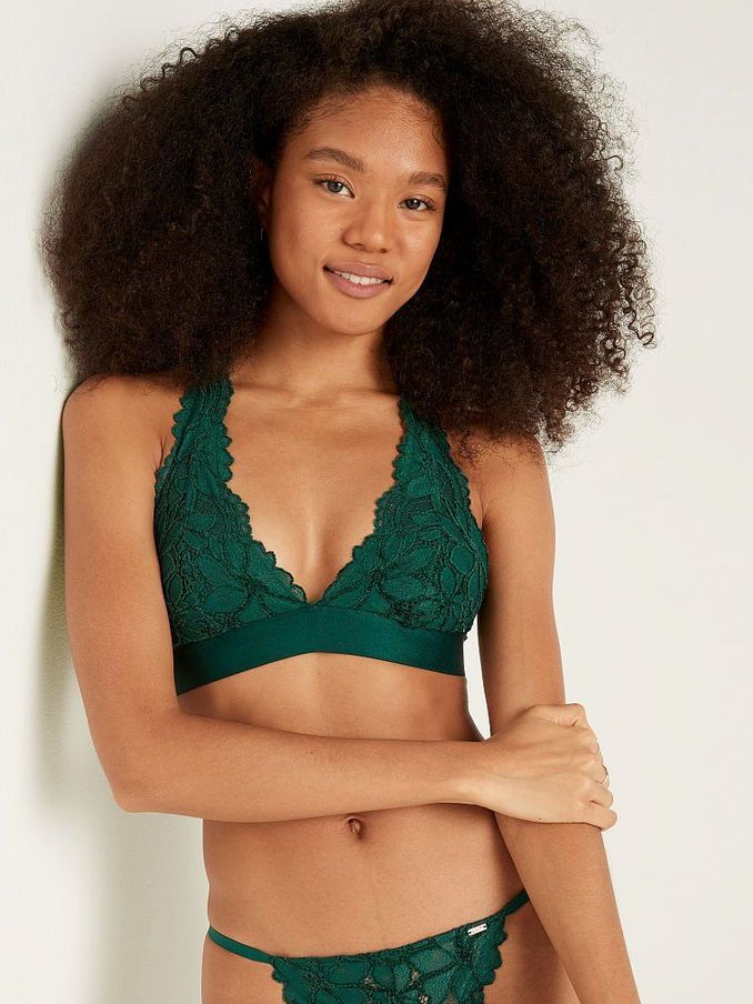 Dark Garden Lace Strappy Back Halter (P82759) | £14
