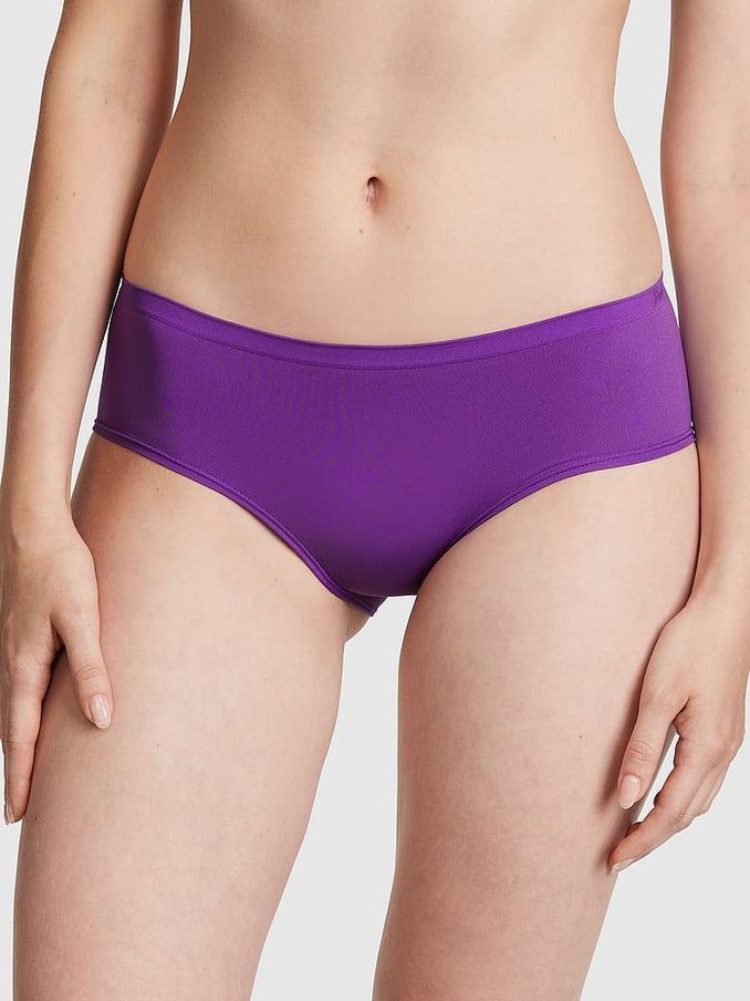Dark Purple Seamless Hipster Knickers (P82899) | £4