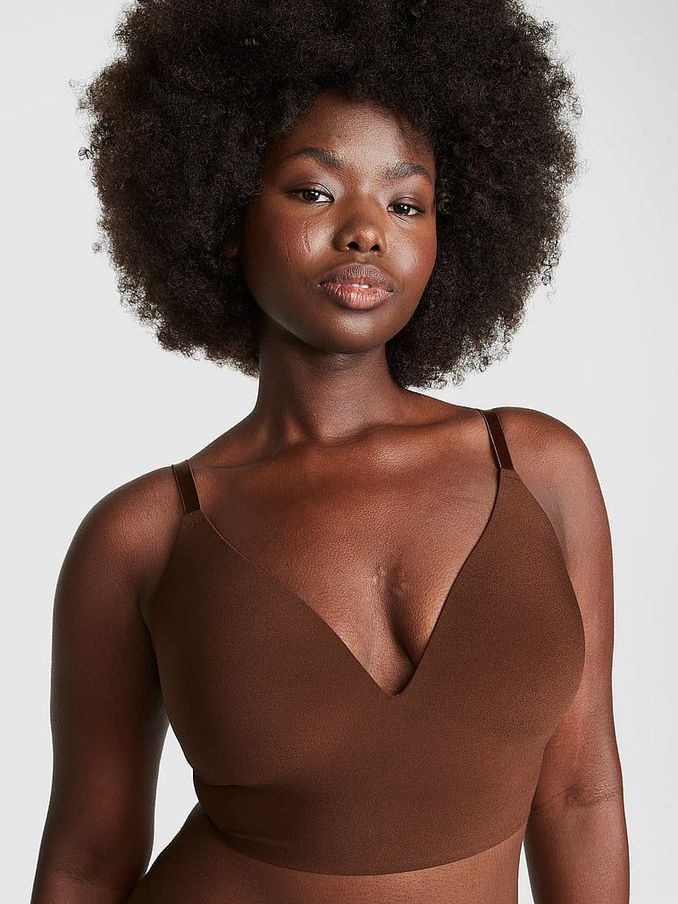 Ganache Nude Non Wired Push Up Lounge Bralette (P82959) | £12