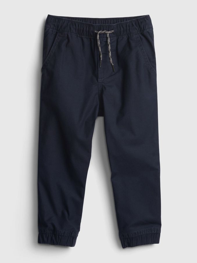 Navy Blue Pull On Chino Joggers (12mths-5yrs) (P89350) | £15
