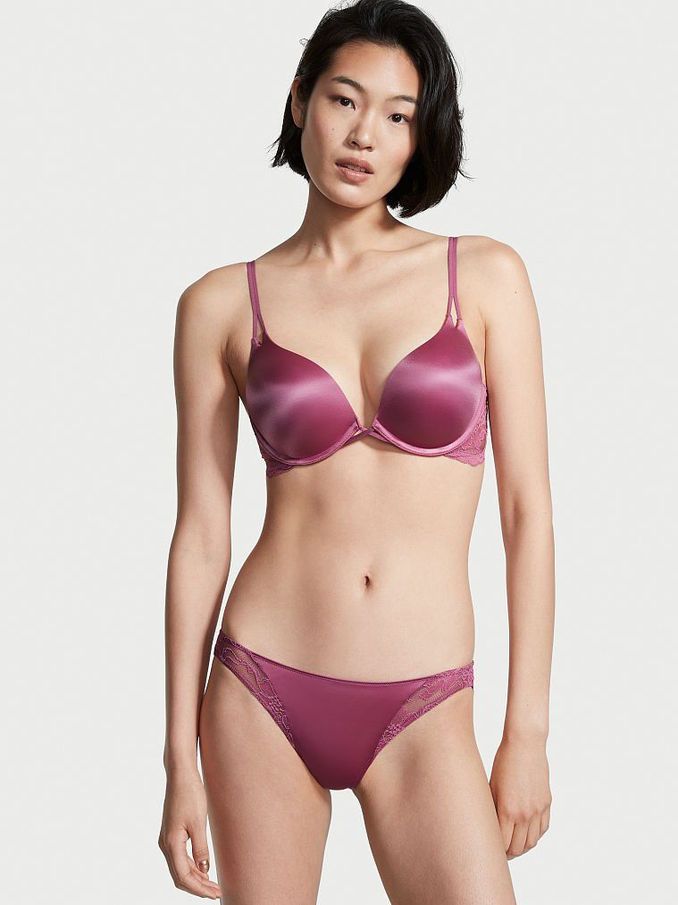Romance Pink Lace Trim Cheekini Knickers (P90854) | £5