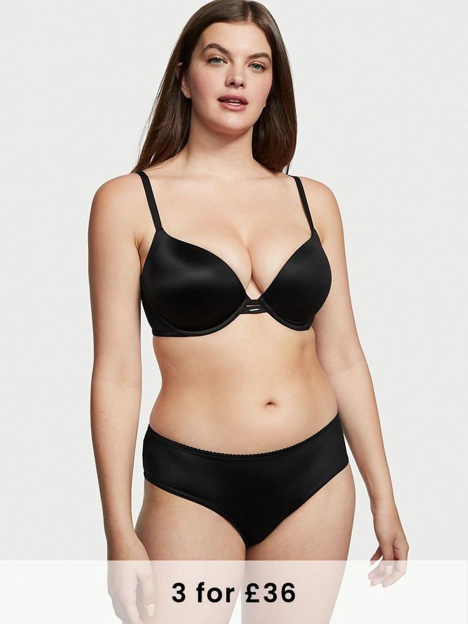 Black Cut Out Cheeky Knickers (P90855) | £6