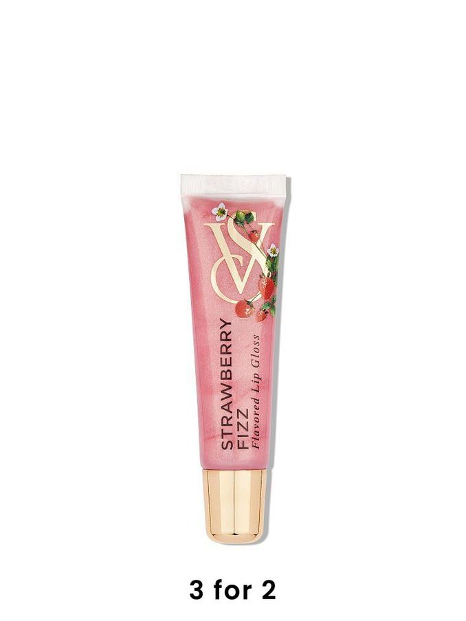 Pink Strawberry Fizz Flavoured Lip Gloss (P93136) | £8