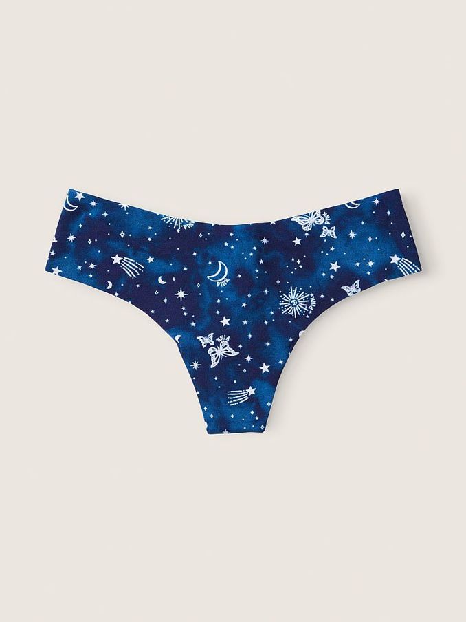 Beaming Blue Constellation NoShow Thong Knickers (P95287) | £3