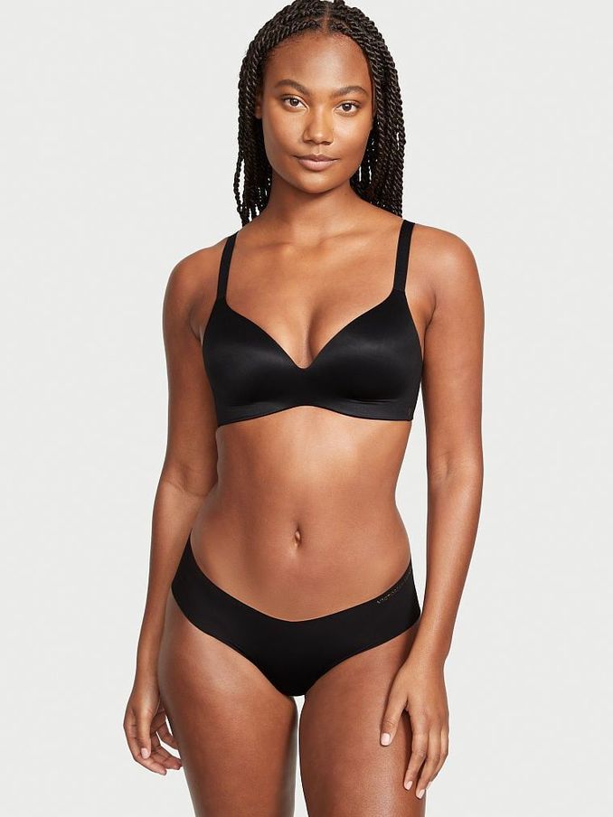Black Infinity Flex Lightly Lined Non Wired Full Cup Bra (P96016) | £15