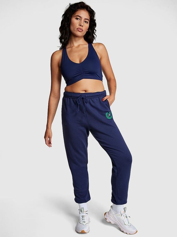 Midnight Navy Blue Fleece Cuffed Jogger (P98534) | £19