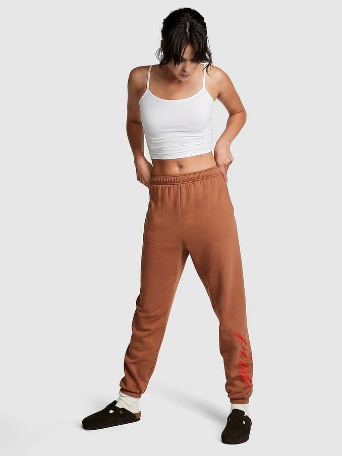 Caramel Kiss Brown Cuffed Jogger (P98559) | £23