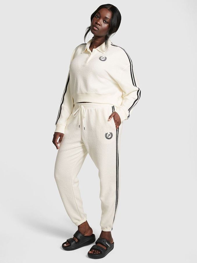 Creamer Beige Reverse Fleece Jogger (P98560) | £19