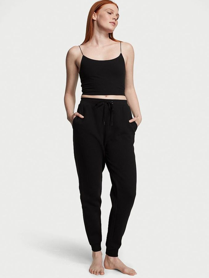 Pure Black Graphic Joggers (P98573) | £15