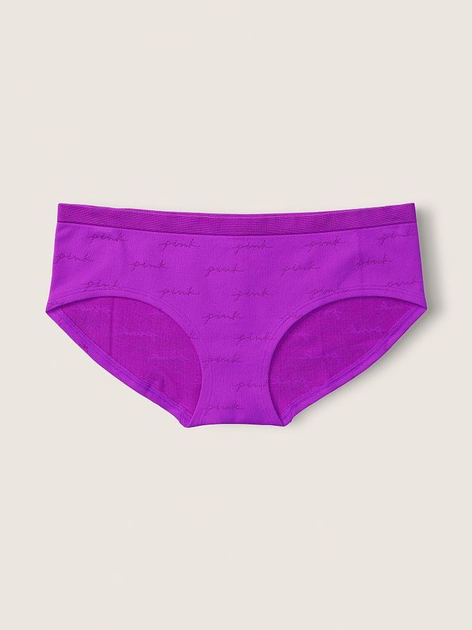 Neon Purple Seamless Hipster Knickers (Q05216) | £3