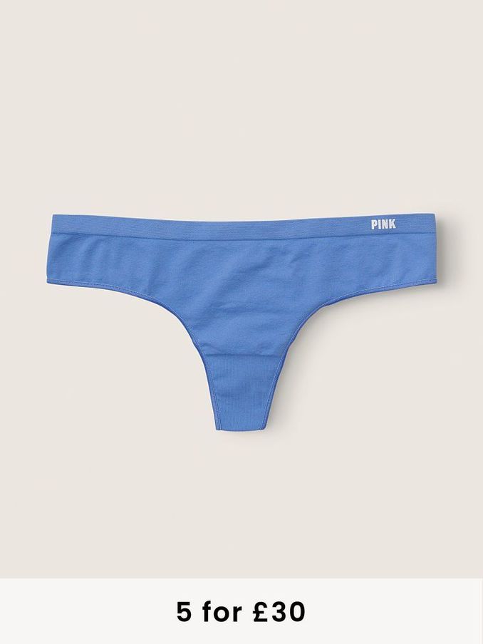 Blue Dawn Thong Knickers (Q05247) | £3