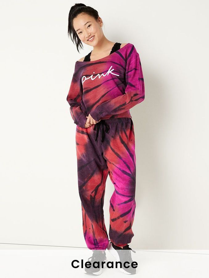 Supernova tie dye with logo Everyday Lounge Classic Pant (Q11896) | £10