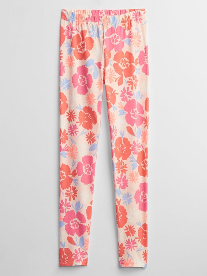 Kids Stretch Print Leggings (Q15735) | £7