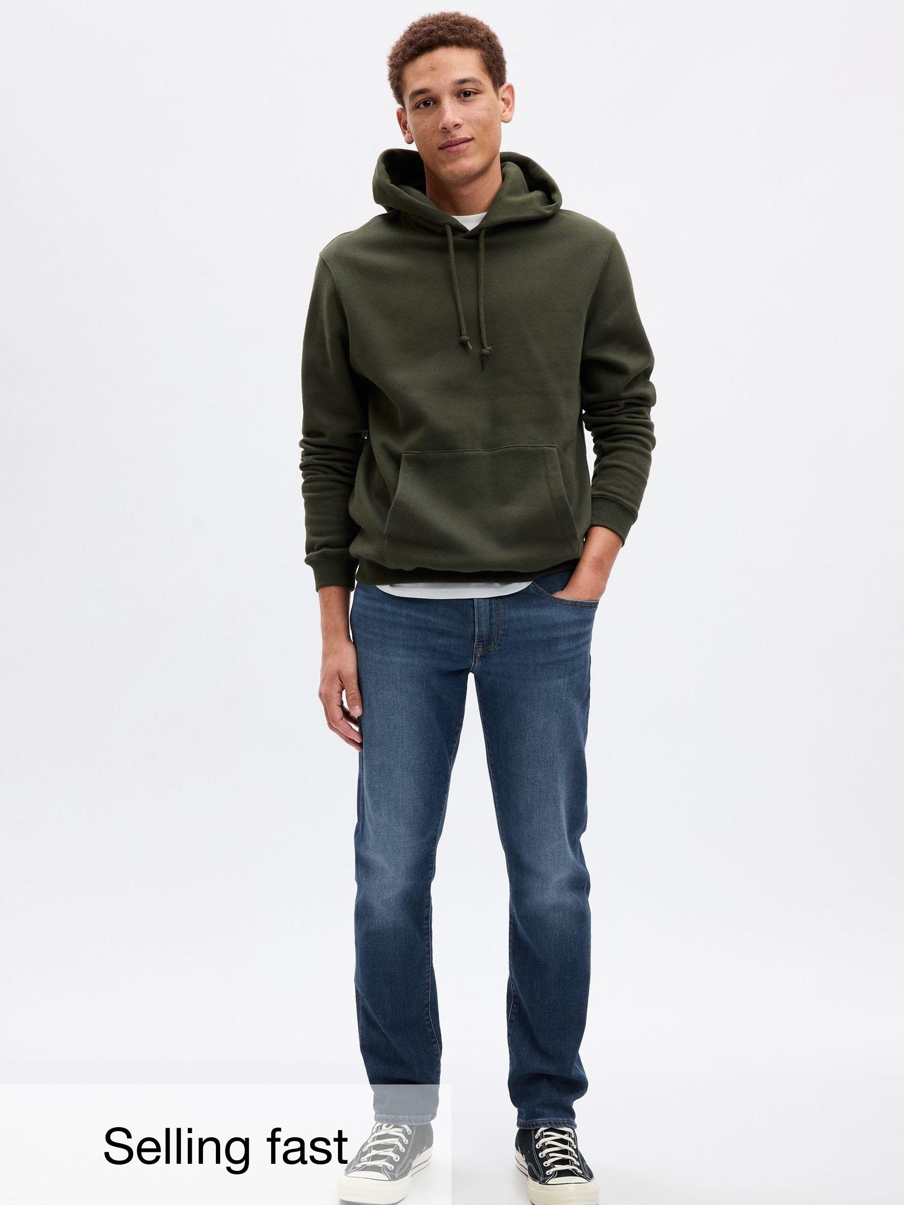 Medium Wash Blue Slim Fit Comfort Stretch Soft Jeans (Q21075) | £50