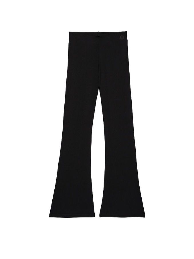Pure Black Fleece Flare Jogger (Q22656) | £20