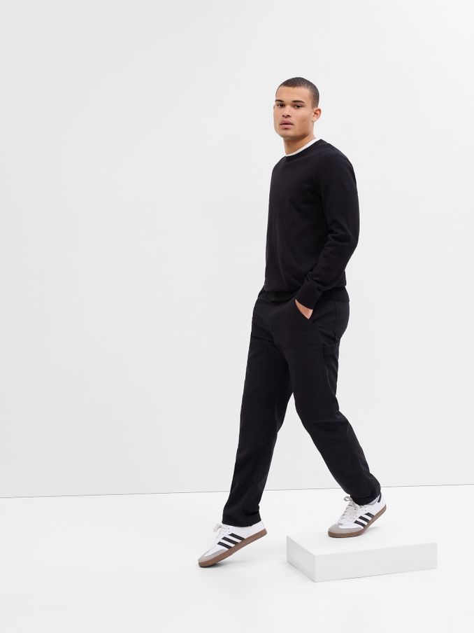 Black Carpenter Trousers (Q23357) | £12