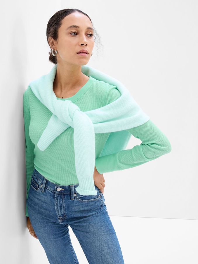 Waffle Knit T-Shirt (Q30206) | £9