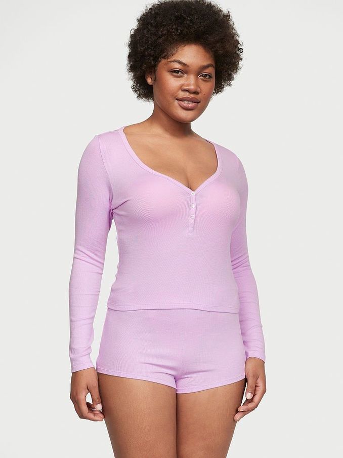 Violet Sugar Purple Modal Short Pyjamas (Q31442) | £19